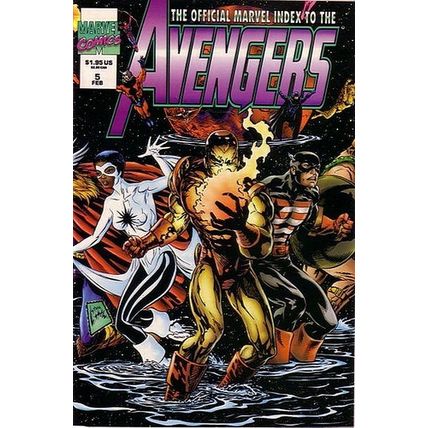 Avengers: Official Marvel Index (Vol 2) # 005 NM MODERN AGE COMICS