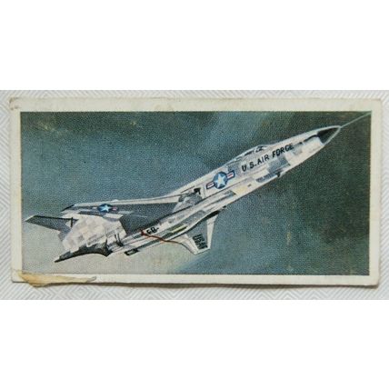 Lyons Tea card Wings of Speed No. 21 McDonnell F-101A Voodoo