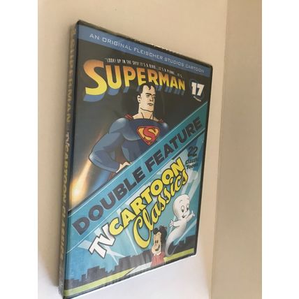 NEW TV Cartoon Classics with 17 Classic Superman Episodes DVD Sealed