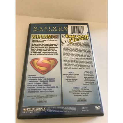 NEW TV Cartoon Classics with 17 Classic Superman Episodes DVD Sealed