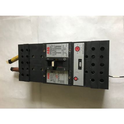ABB SP-9954 CIRCUIT BREAKER,400 A,3-POLE,600 vac/250 vdc,ABB JS,CU7AL 75C,TA,AA