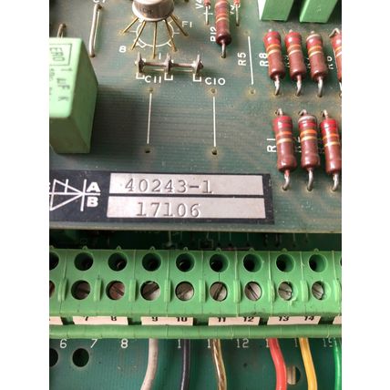 STYRKONSULT AB 40956-C DC DRIVE 40243-1 ,17106,kallhall-Sweden,HE,HG