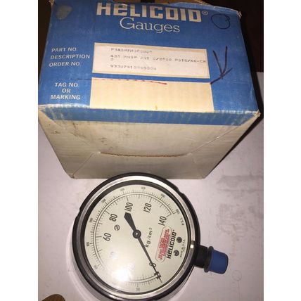 NEW HELICOID F3A2H7N000000 PRESSURE GAUGE 0-2000PSI,CT