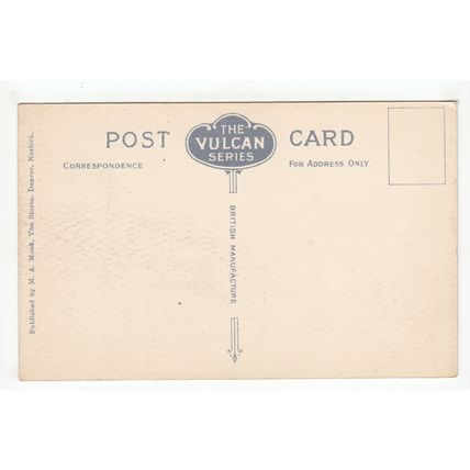 London Road Denver Postcard Norfolk Publisher M A Monk B