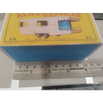 Matchbox No23 Trailer Caravan Oversize Promotional Box