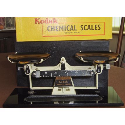 Vintage Kodak Chemical Scales, made in England