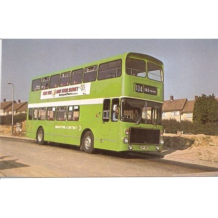 Pike Cards - Colour Postcard of Maidstone & Dist. Motor Services Ltd. - LKP 382P