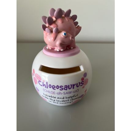 DINO MATES MONEY JAR - CHLOEOSAURUS