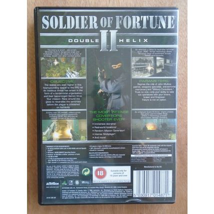 Soldier Of Fortune II Double Helix PC CD