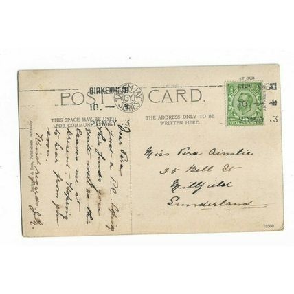 Birkenhead, Cheshire, Multiview Postcard.