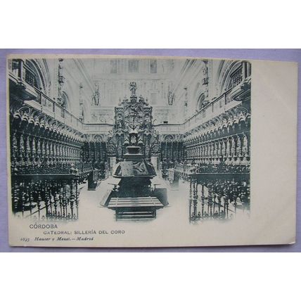 vintage postcard Cordoba Cathedral