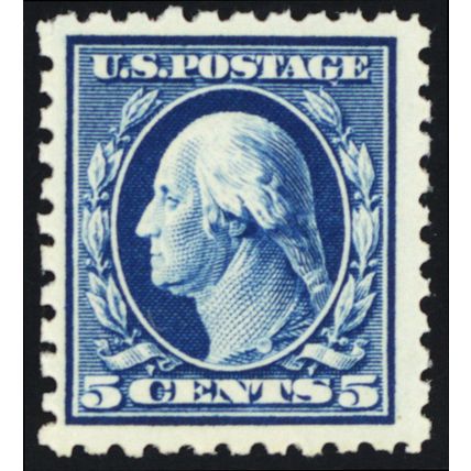 466, Mint VF NH 5¢ - Very Fresh - Stuart Katz