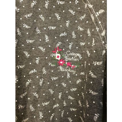 Kidokay Girls Warm Cotton Mix Grey Printed tunic Top Age 5-6