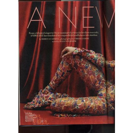 ANDRA DAY IN STYLE Magazine JUNE. 2021 OSCAR NOMINATED ACTRESS/Singer NEW