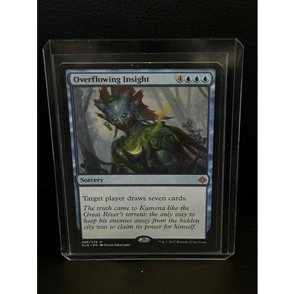 Overflowing Insight Ixalan Magic: the Gathering Trading Card