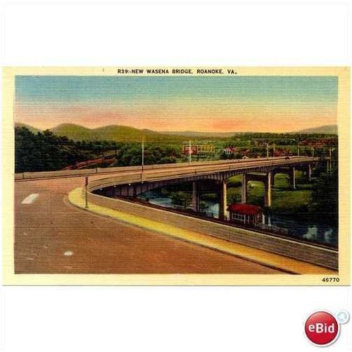 1940's New Wasena Bridge, Roanoke, Virginia