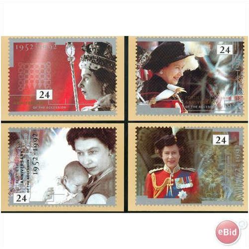 GB PHQ 1992 - 40th Anniversary Of The Accession