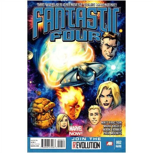 Fantastic Four (2013) #2 "Voyagers" Matt Fraction Marvel Now!