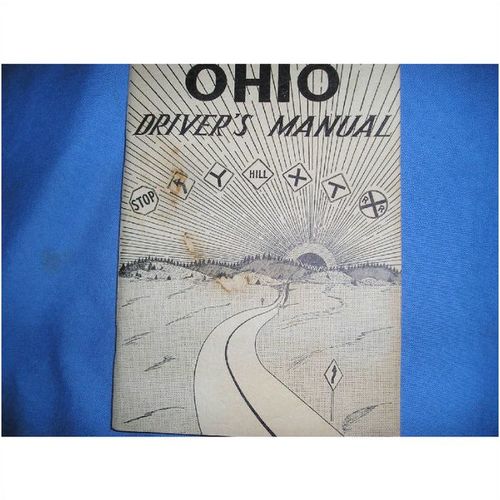 Vintage Ohio Driver's Manual 1953 zorfd2