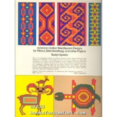 American Indian Needlepoint Designs for Pillows