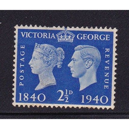 GB 1940 CENTENARY 2½d MINT SG483