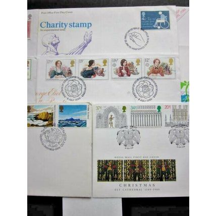 1970-1989 A GROUP OF EIGHT FIRST DAY COVERS. #00968