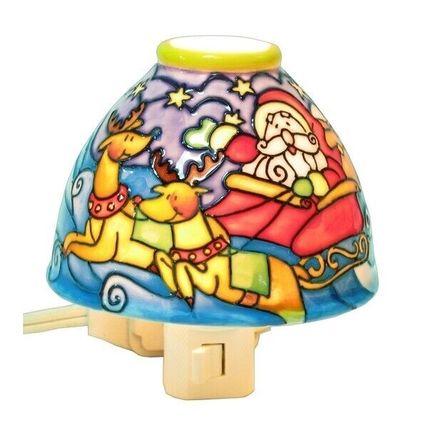 Translucent Porcelain Santa Night Light