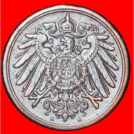 Ⰶ EAGLE (1890-1916): GERMANY ★1 PFENNIG 1912A PRUSSIA★LOW START★NO RESERVE