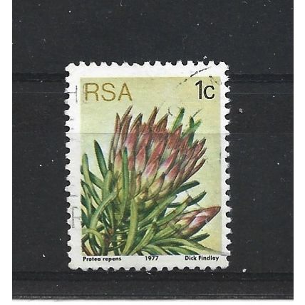 SouthAfrica.SG414 1c Protea Repens.Fine Used.Sep25e