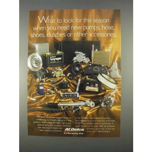 1996 AC Delco Parts Ad - Pumps, Hose, Shoes