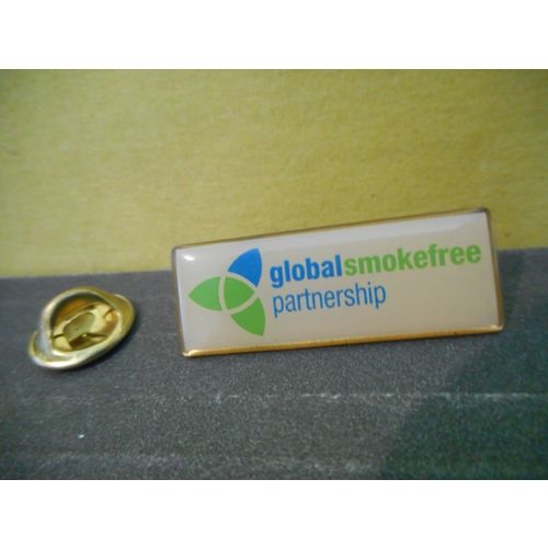 Global Smoke Free Partnership Lapel Pin