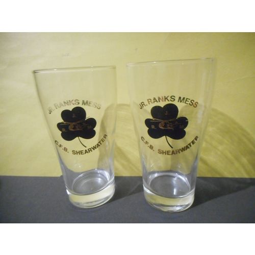 Canadian Forces Base Shearwater,Jr Mess Nova Scotia Drink Glasses,Helicopter