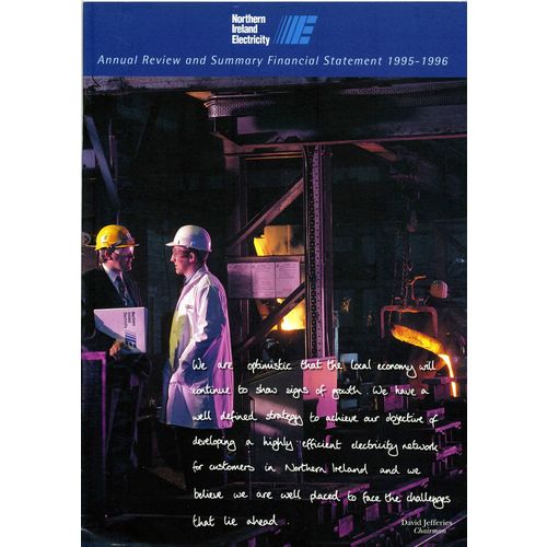 Northern Ireland Electricity: Annual Review and Financial Summary 1995-1996