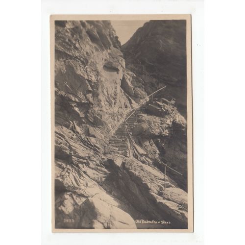 Bedruthan Steps Cornwall Postcard Publisher A H Hawke Helston 5073