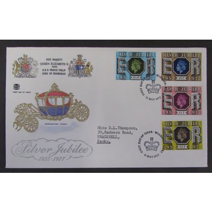 STUART- SILVER JUBILEE FIRST DAY COVER 1977