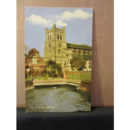 WALTHAM ABBEY, ESSEX , used postcard by F Frith 1965 pm =