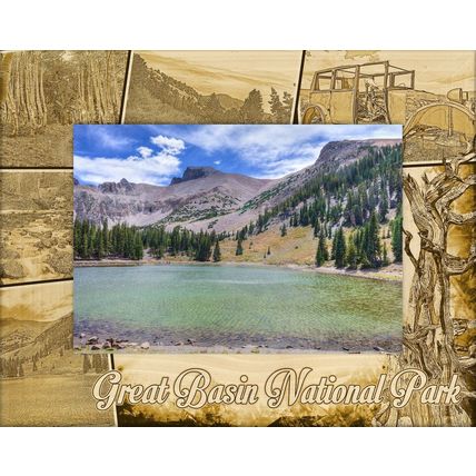 Great Basin National Park Laser Engraved Wood Picture Frame (4 x 6)