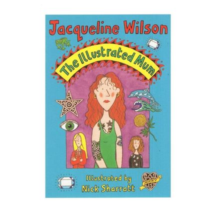 Jacqueline Wilson The Illustrated Mum Childrens Book Postcard