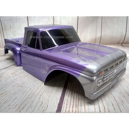 1966 Ford F-100 Custom Painted RC Body 1/10 WB 257mm (Stampede,Granite,Volcano)
