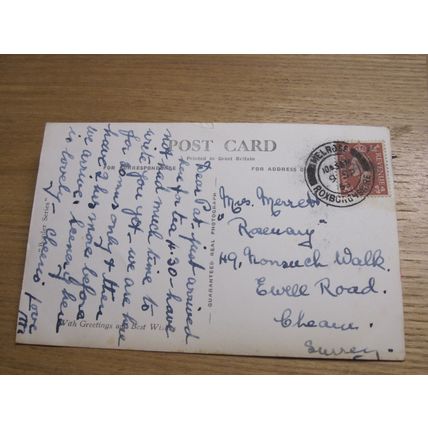 1950s real photographic Postcard - Berwick on Tweed scenes - Northumberland