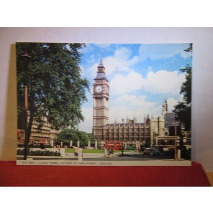 BIG BEN, WESTMINSTER, LONDON . unused postcard. by Colourmaster =