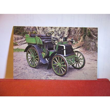 1900 DAIMLER veteran car vintage unused postcard Cheddar #