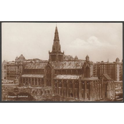 Glasgow Cathedral, Lanarkshire, c.1920 - RP Postcard