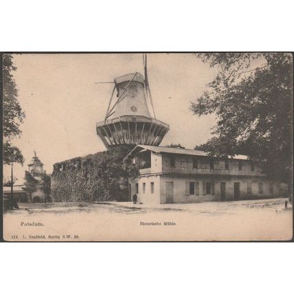 Historische Mühle, Potsdam, c.1905 - Saalfeld AK