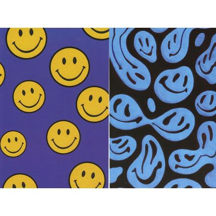 Acid House Music Man Old Skool Rave 2x Plain Back Postcard s
