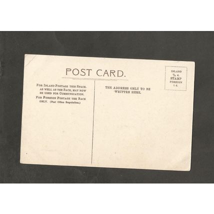 Postcard Devon Honiton town
