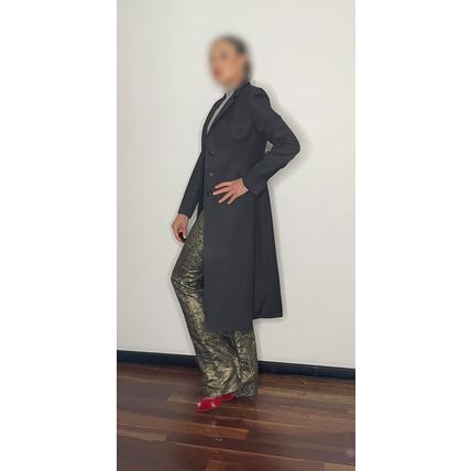 Dolce & Gabbana Dress Coat Pin Stripes Wool Suit Coat Ladies Designer Make Offer