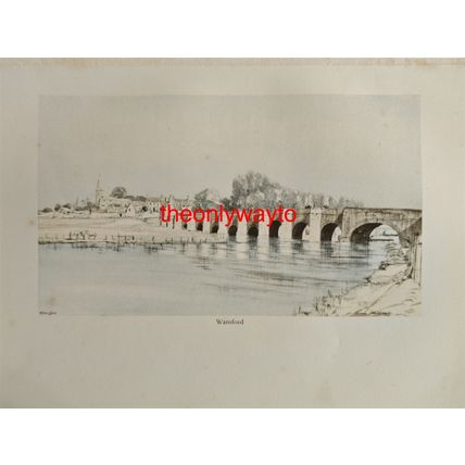 Wansford, Cambridgeshire, Book Illustration (Print), 1936
