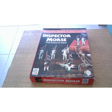 INSPECTOR MORSE: THE KING'S MEN Mystery Jigsaw Puzzle Game (550 Piece) 1989