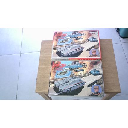CAPTAIN SCARLET AND THE MYSTERONS Jigsaw Puzzle (100 Piece) King. 1993 VINTAGE